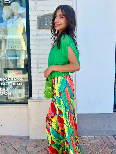 Tropic Heat Wide Leg Pants