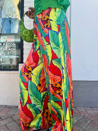 Tropic Heat Wide Leg Pants