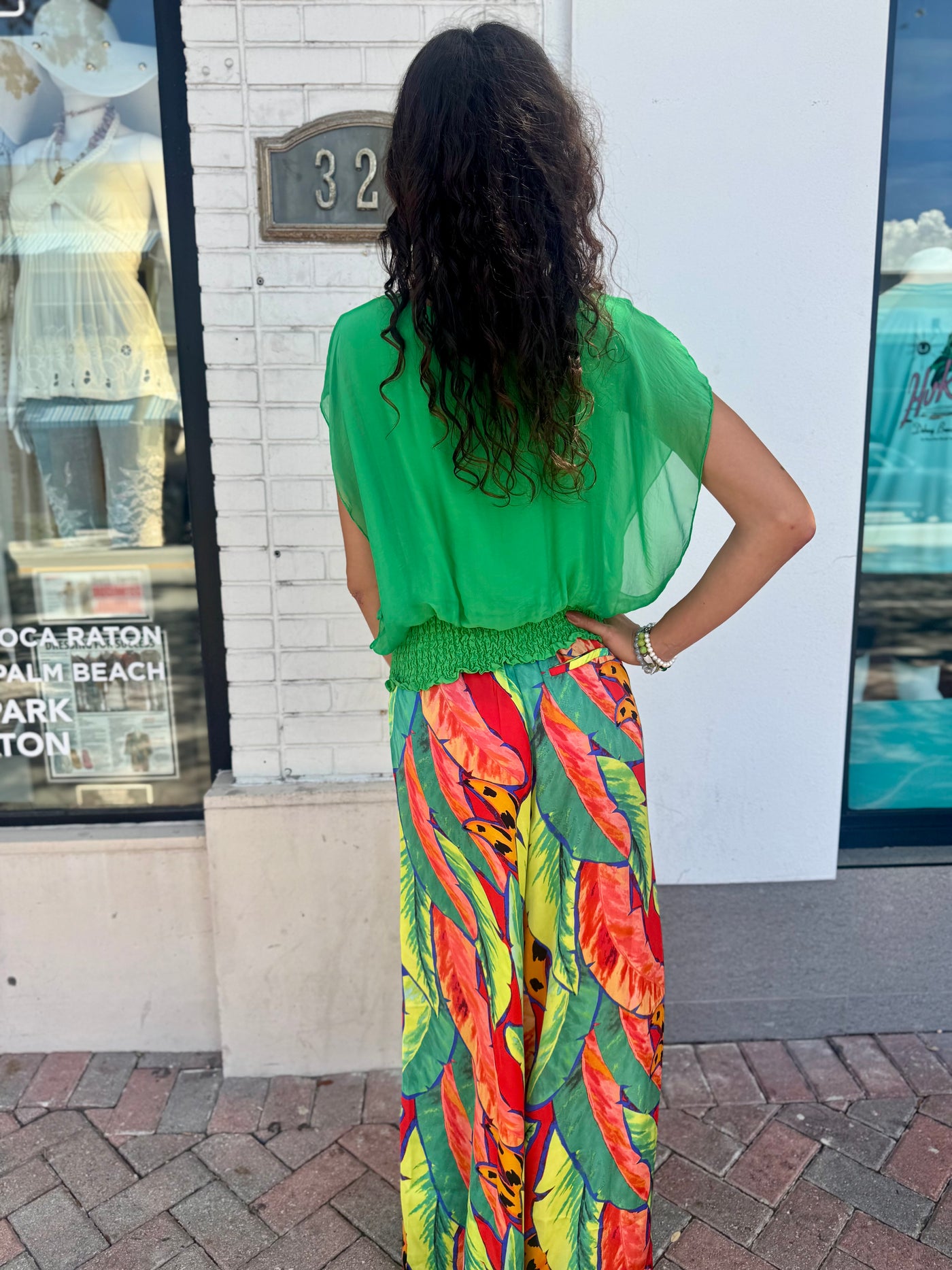 Tropic Heat Wide Leg Pants