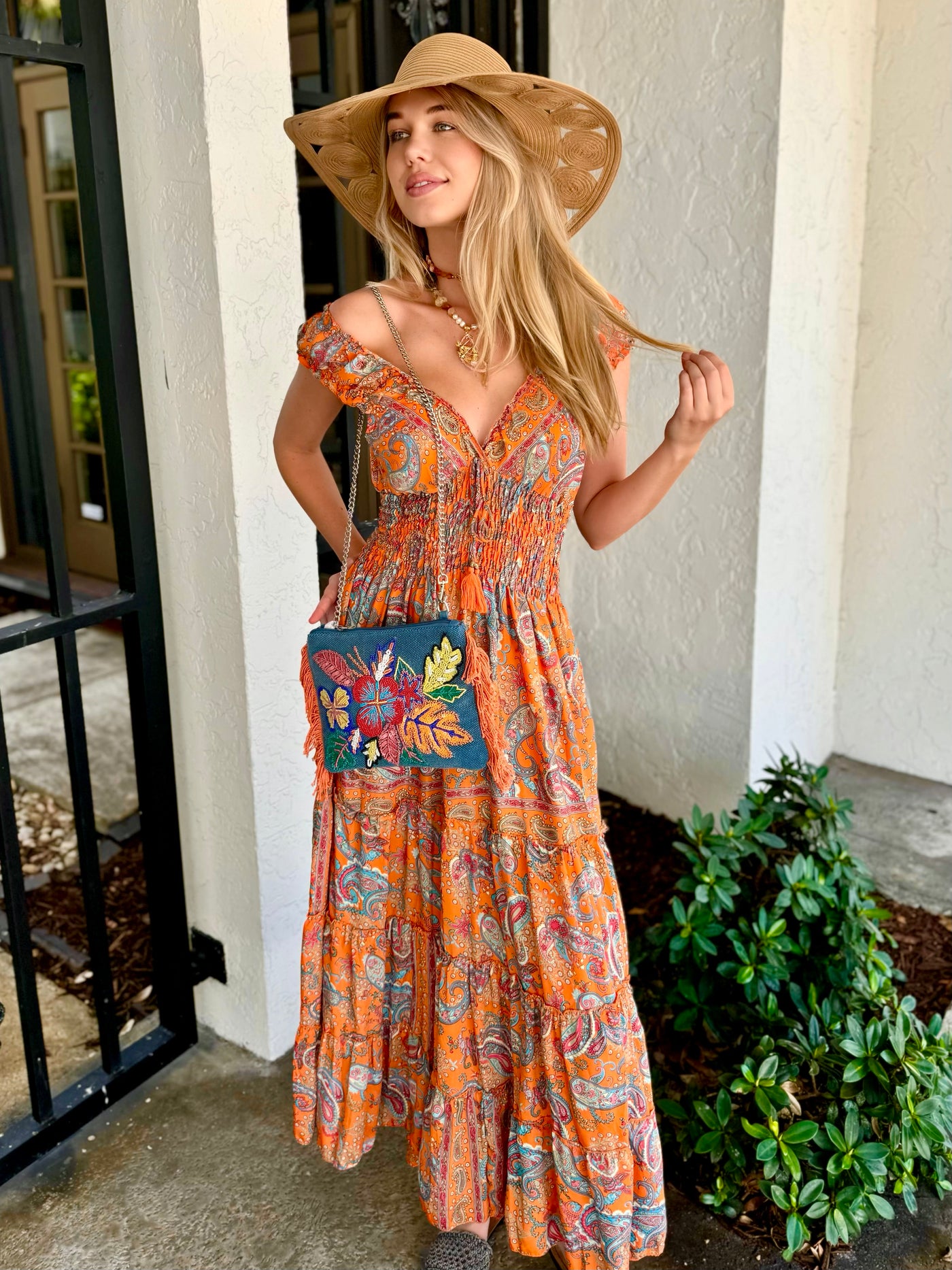 Tropical Paradise Clutch Bag