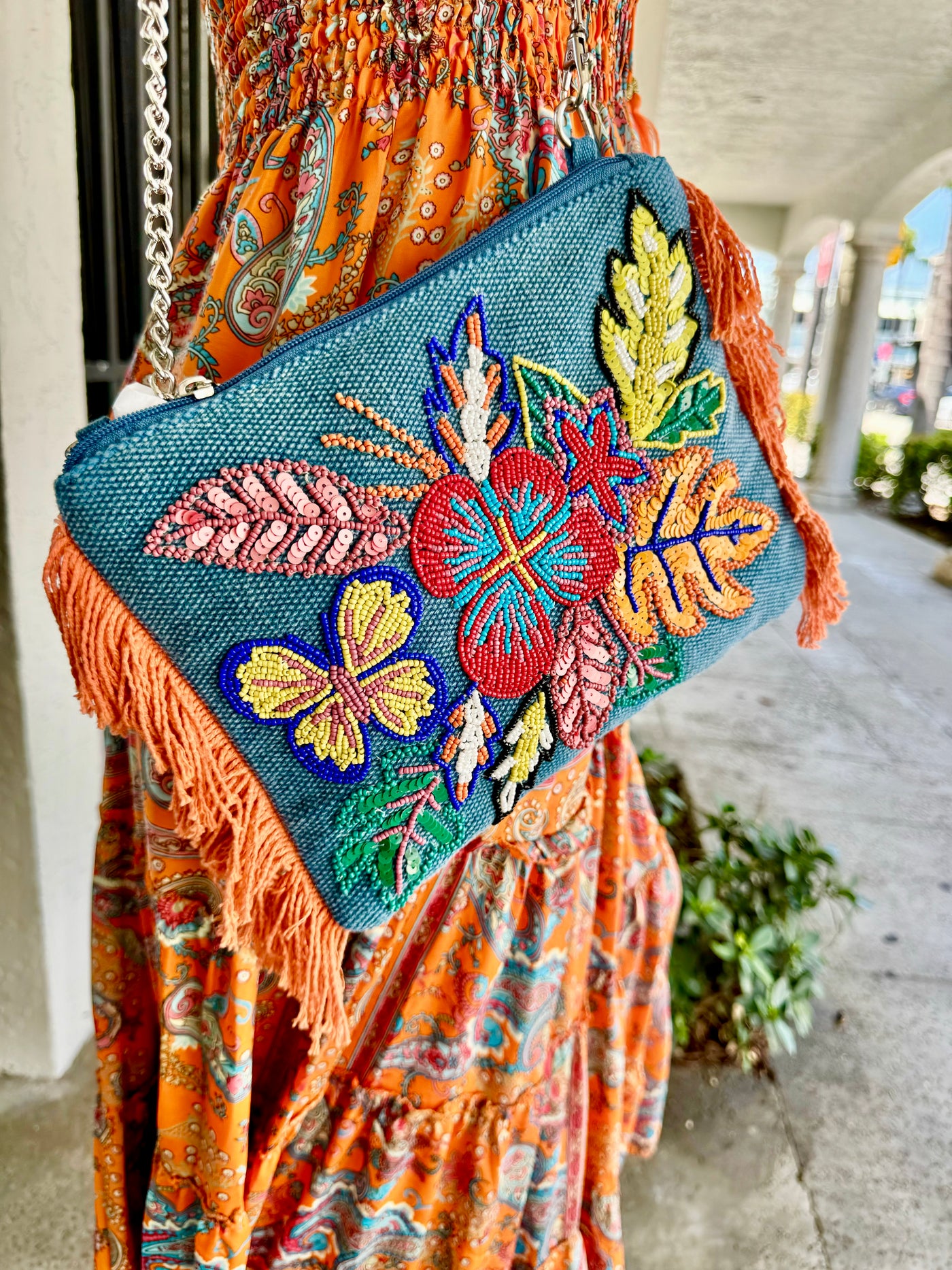 Tropical Paradise Clutch Bag