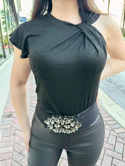 Twilight Mirage Twist Top