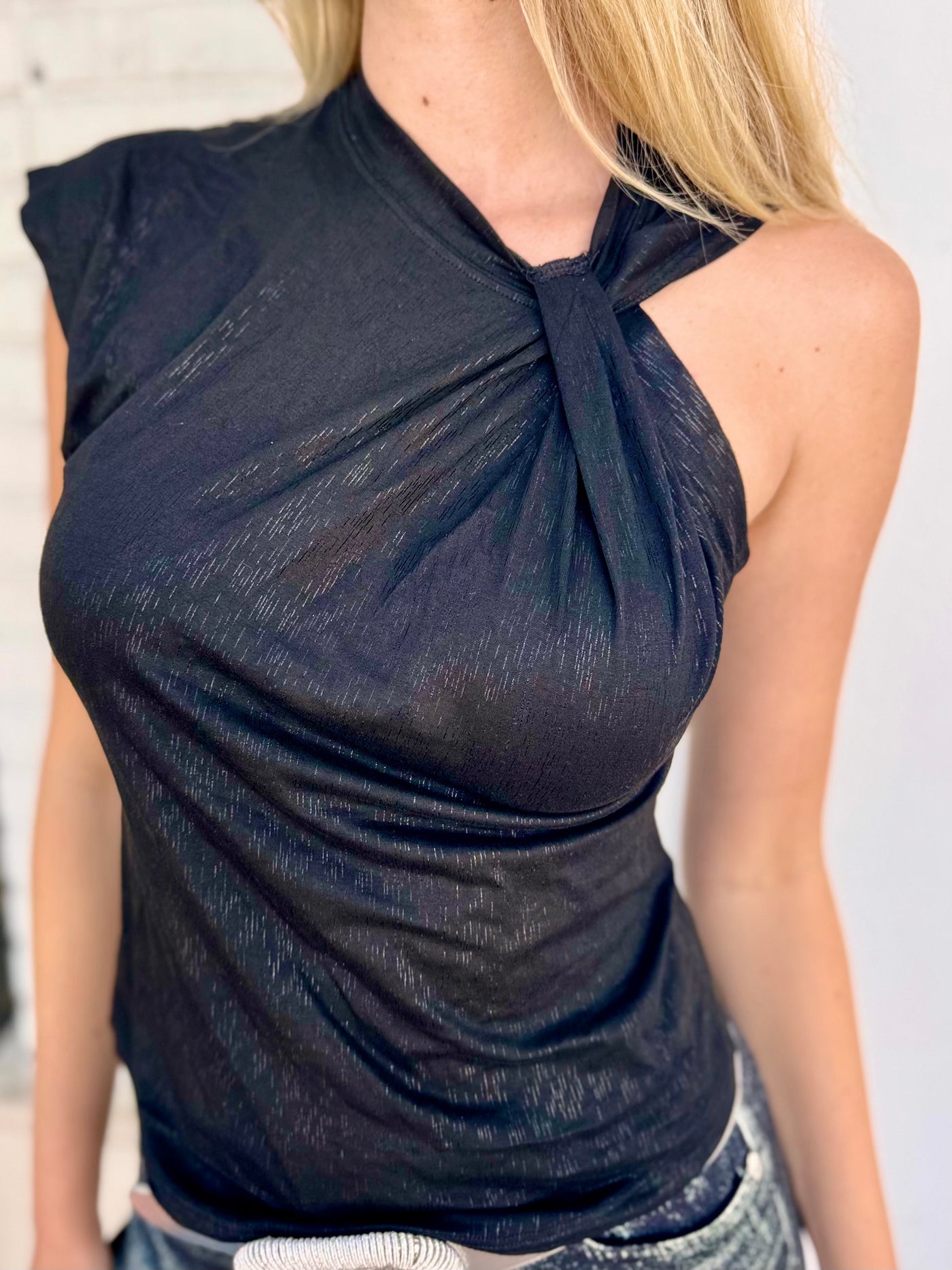 Twilight Mirage Twist Top