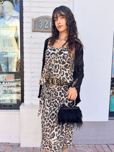 Whisper Leopard Tank Top