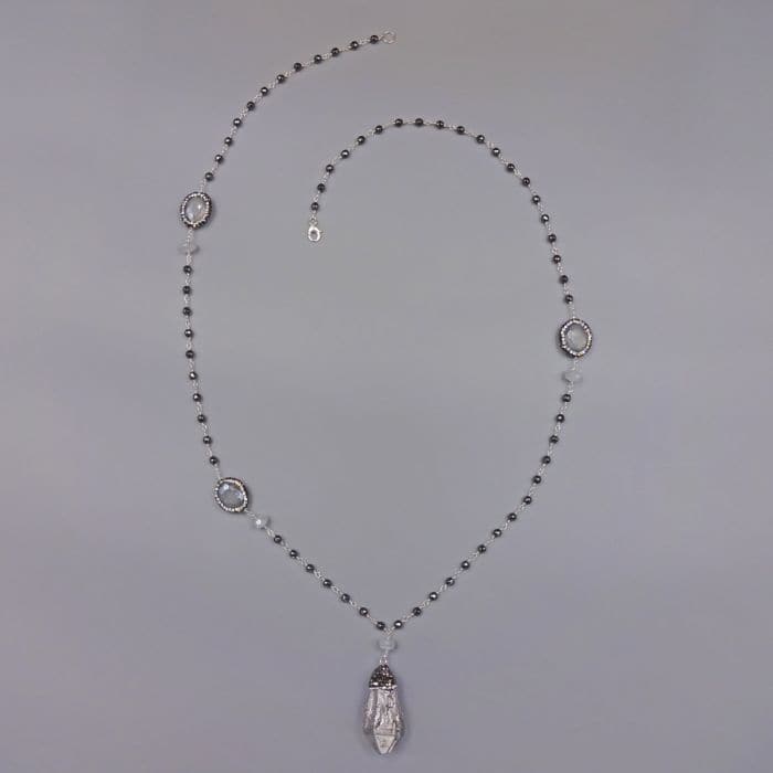 Gray Skies Necklace