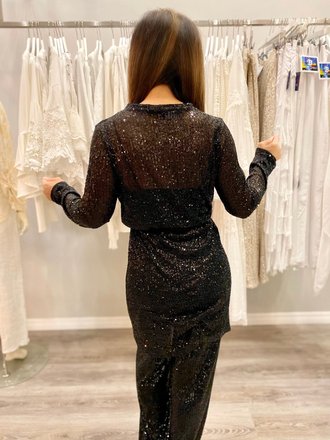 Leah Sequin Dress/Top