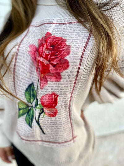 Lina Sweater - Beige Rose