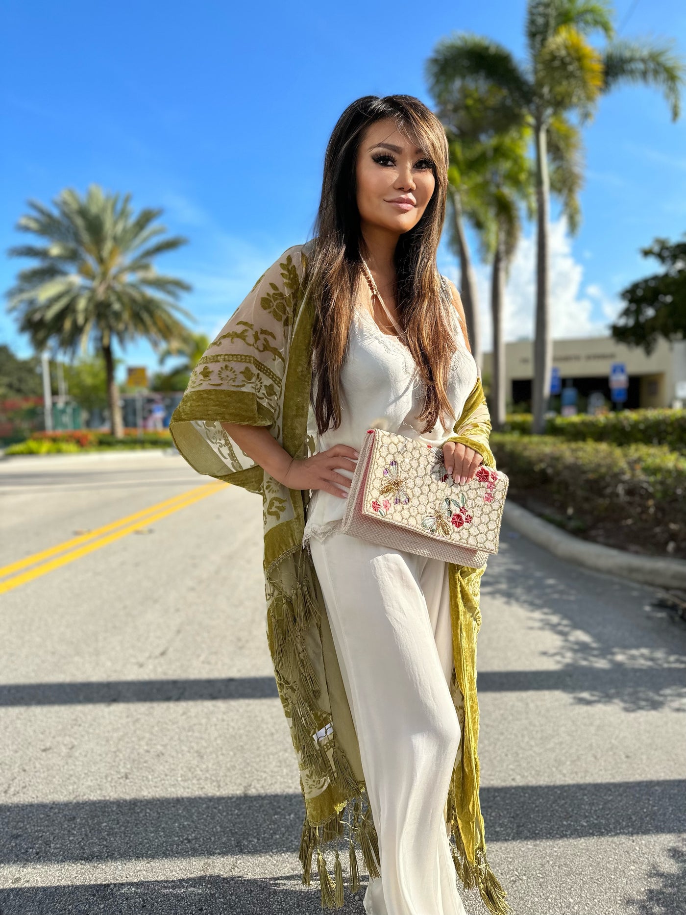 Olive Rose Kimono