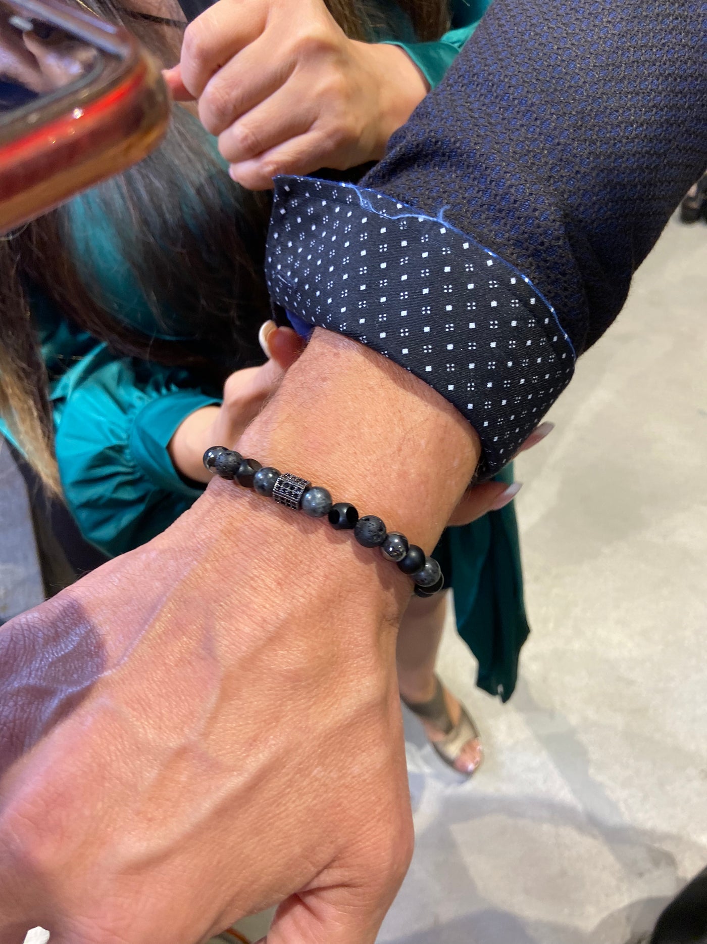 Anthony Men’s Beaded Bracelet
